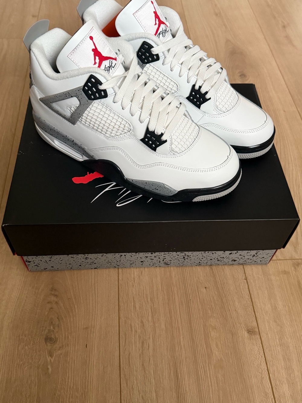 Nike Air Jordan 4 Retro OG White Cement 2025 FV5029-100 Size 11.5 New DS